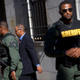 Baltimore Police Officer Caesar Goodson Jr. exits a Baltimore courthouse June 9, 2016, on the first day of his trial in the death of Freddie Gray.
Mark Makela/Getty Images